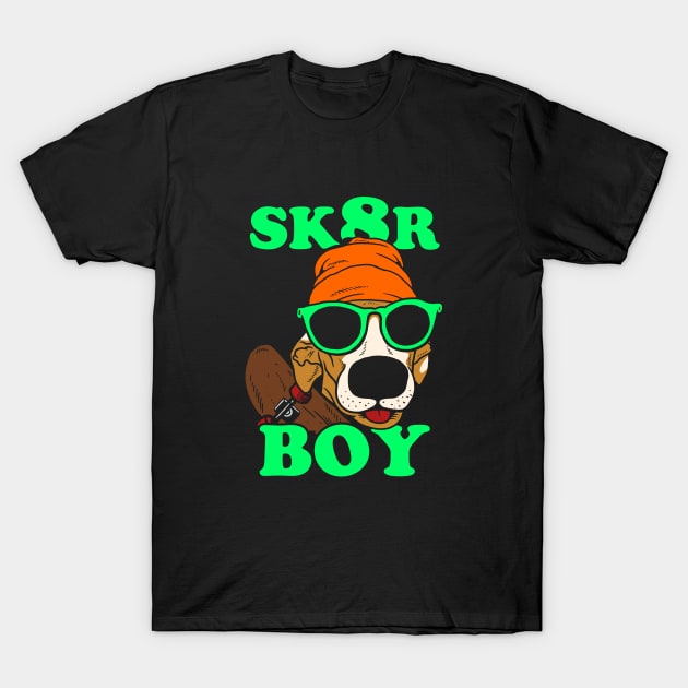 Sk8r Boy T-Shirt by dumbshirts